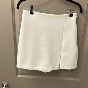Zara Cream Mini Skirt